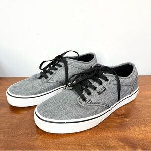 Vans Atwood grey lace up sneakers